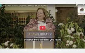 HON. LAURA A. SEIGLE V.P. LA LAW LIBRARY BOARD OF TRUSTEES