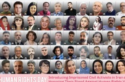 Iran: new report, in honor of Human Rights Day on December 10th, HRANA publishes a list of over 61 imprisoned human rights defenders and civil activists including 8 currently being held in pretrial detention. 