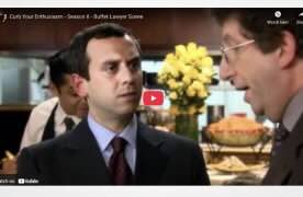 Curb Your Enthusiasm - Season 8 - Buffet Lawyer Scene