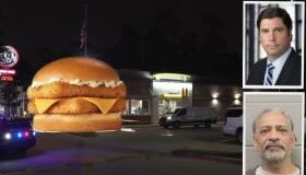 McDonald's customer who killed other patron (A lawyer) because he wanted a $1.41 refund on a Filet-O-Fish sandwich found guilty after 20 minutes