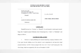 Fastcase Files Lawsuit Against Alexi Over Alleged Data Misuse and Trademark Infringement