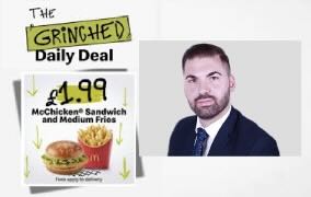 Ahh Xmas !!!!!   Lawyer so pleased with himself about buying "elderly man" £1.99 McChicken Sandwich & Fries he posts about it on social media