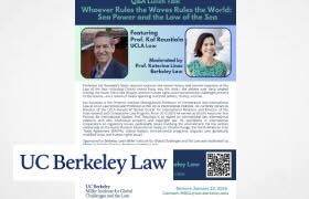 Q&A Miller Lunch Talk – Whoever Rules the Waves Rules the World: Sea Power and the Law of the Sea with Prof. Kal Raustiala (UCLA)