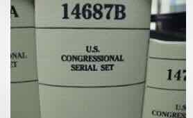  The Law Library of Congress and Government Publishing Office announced Wednesday that they’ve uploaded the 10,000th volume of the U.S. Congressional Serial Set to the internet.