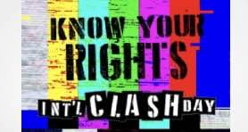 Know Your Rights - International Clash Day Feb 7 - Organised By KEXP