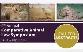 The Center for Animal Law Studies and co-hosts are seeking submissions for the 4th Annual Comparative Animal Law Symposium 