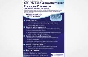 Association of Law Libraries of Upstate New York’s 2026 Spring Institute Planning Committee!