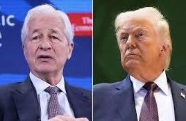 President Donald Trump sued JPMorgan Chase and its CEO, Jamie Dimon, yesterday for at least $5B in damages. He accused the bank of illegally terminating his accounts for political reasons. 