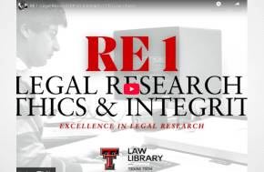 Legal Research Ethics & Integrity | TTU Law Library - 2 videos