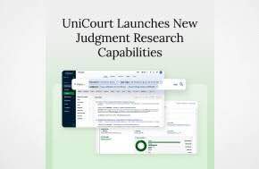 Press Release: UniCourt Launches New Judgment Research Capabilities