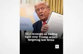 Trump administration reverses course on law firms, vowing to appeal