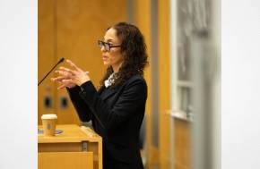 Columbia Law - Professor Monica Hakimi on ‘Today’s Wars and Tomorrow’s Order’ - "Hakimi cautioned that the international legal system is in crisis and that tomorrow’s lawyer-leaders will have opportunities to build something new."