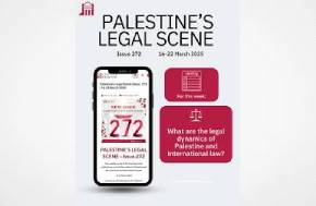 PALESTINE’S LEGAL SCENE Your weekly survey of the most important publications and activities related to Palestine and law, from local and international sources Issue. 321 || 22-28 Feb. 2026 || Every Sunday