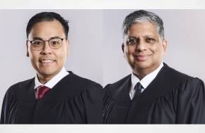 Singapore appoints two new High Court judges Their appointments took effect from Mar 9.