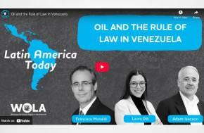 WOLA Podcast: Oil and the Rule of Law in Venezuela - March 11 2026