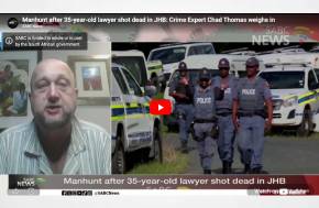Manhunt after 35-year-old lawyer shot dead in JHB: Crime Expert Chad Thomas weighs in - TV News Report