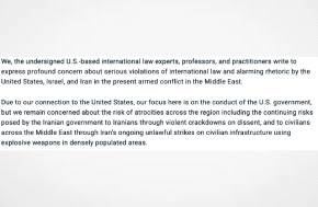 Over 100 US legal experts condemn strikes on Iran as possible ‘war crimes’