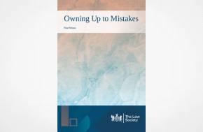 Owning Up to Mistakes