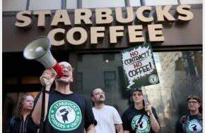 Workers United asked a Philadelphia federal judge to declare the union is allowed to use the Starbucks name and logo in their materials.