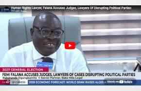 Nigeria: Human Rights Lawyer, Falana Accuses Judges, Lawyers Of Disrupting Political Parties
