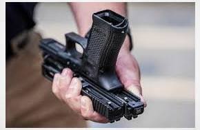 Meanwhile In Amerika - the U.S. Court of Appeals for the 11th Circuit considered a Florida man’s effort to overturn his conviction for possessing a machine gun. The man contends that “he merely had a [machine gun] conversion device attached to an otherwise legal Glock handgun