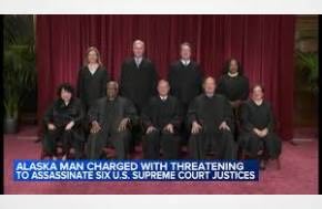 Alaska man to plead guilty to threatening six US Supreme Court justices