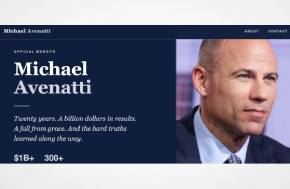 Michael Avenatti sets up website in attempt to find work after prison release