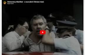 Democracy Manifest - a succulent Chinese meal.