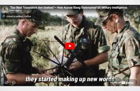 "Our Best Translators Are Useless" — How Aussie Slang Outsmarted US Military Intelligence