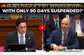 'JUST ANSWER YES or NO!': Rep. Gill EXPLODES on Democrat lawyer for helping convicted illegal alien