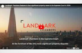 Landmark Chambers features in four significant property cases in the Supreme Court in 2026