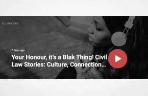 New Podcast - Australia: "Your Honour, It’s a Blak Thing!"