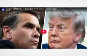 Freudian slip? Blanche on Trump ties: 'I'm his lawyer — was his lawyer'