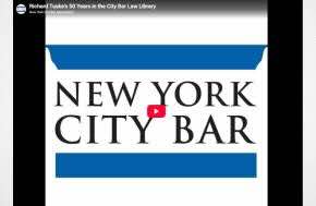 Richard Tuske's 50 Years in the City Bar Law Library