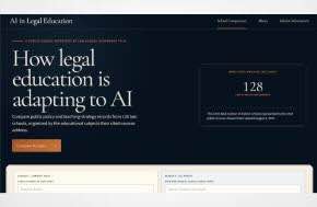 New Site From Suffolk Law Dean Andrew Perlman Catalogs AI Policies at 128 Law Schools