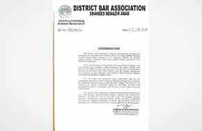 Pakistan: Shaheed Benazirabad Bar Association condemns attack on home of Advocate Shahid Zaman Malkani