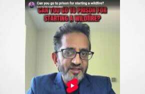 UK: Can you go to prison for starting a wildfire?