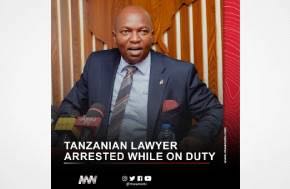 Tanzania: Lawyer Peter Madeleka arrested carrying out professional duties