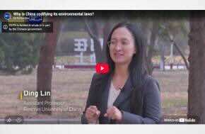Why is China codifying its environmental laws?