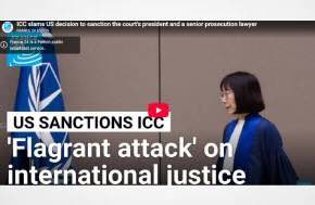 ICC slams US decision to sanction the court's president and a senior prosecution lawyer