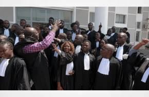 DR Congo: Tanganyika – Lawyers protest the arrest of their colleague Saliboko Saidi Corneille and demand his release.