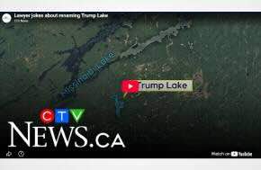 Lawyer jokes about renaming Trump Lake